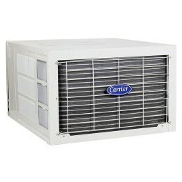 Carrier 18K 3S Estrella, 1.5 Ton 3 Star Window Fixed Speed AC with Copper, Dust Filter & Turbo Mode, White