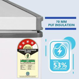Icemake IHT650 TD, 600 Litre 4 Star 2 In 1 Convertible Triple Door Deep Freezer, 100% Copper Cooling Coil with Auto Defrost, White