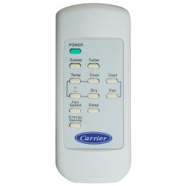 Carrier 12K 3S Estrella, 1 Ton 3 Star Window Fixed Speed AC with Copper, Dust Filter & Turbo Mode, White