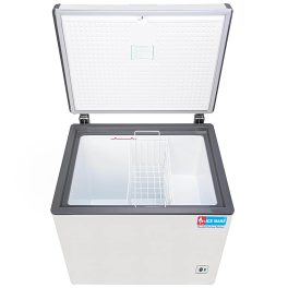 Icemake IHT250 SD, 210 Litre Convertible Single Door Deep Freezer, White