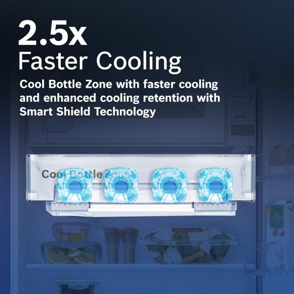 Bosch 187 L, 3 Star, Direct-Cool Single Door Refrigerator (CST18S23NI, Silver)