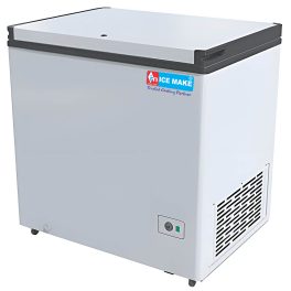 Icemake IHT250 SD, 210 Litre Convertible Single Door Deep Freezer, White