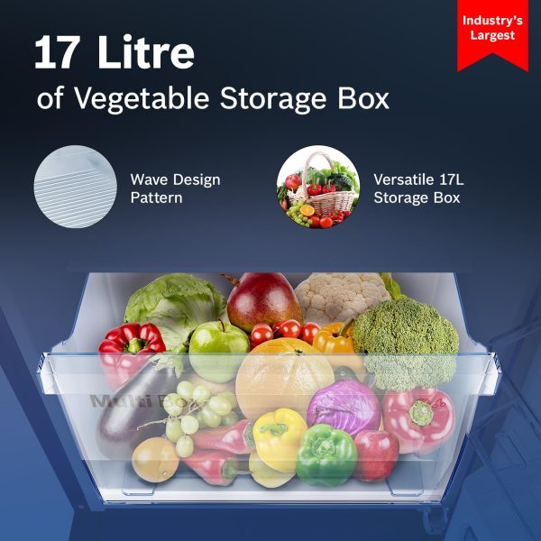 Bosch 187 L, 3 Star, Direct-Cool Single Door Refrigerator (CST18S23NI, Silver)