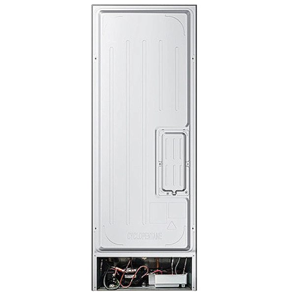 Haier 325 Litres 2 Star Convertible 14-in-1 Triple Inverter & Fan Motor Technology, with Display Frost Free Double Door Refrigerator (HRB-3752PKG-P Black Glass)