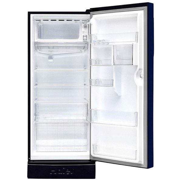 Haier 205 L, 3 Star, Marine rose Finish Direct Cool Single Door Refrigerator with Base Drawer REF HRD-2263PMR-N