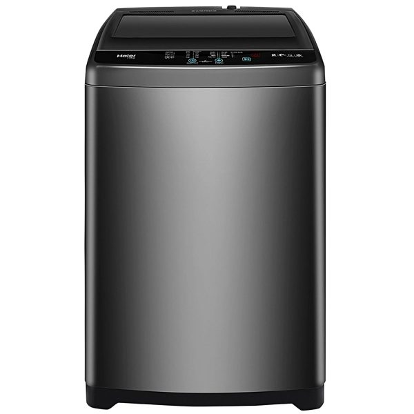 Haier HWM80-316BK, 8 Kg 5 Star Top Load Fully Automatic Washing Machine With Ultra Fresh Air, Oceanus Wave Drum, Black