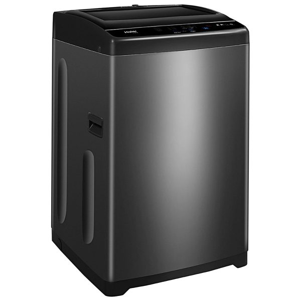 Haier HWM80-316BK, 8 Kg 5 Star Top Load Fully Automatic Washing Machine With Ultra Fresh Air, Oceanus Wave Drum, Black