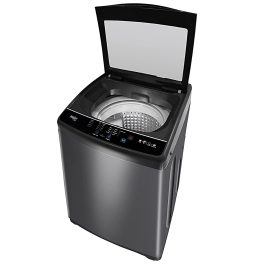Haier HWM80-316BK, 8 Kg 5 Star Top Load Fully Automatic Washing Machine With Ultra Fresh Air, Oceanus Wave Drum, Black