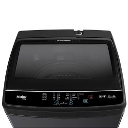 Haier HWM80-316BK, 8 Kg 5 Star Top Load Fully Automatic Washing Machine With Ultra Fresh Air, Oceanus Wave Drum, Black
