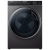 Haier HW80-DM14959CS8U1, 8KG 1400 RPM Fully Automatic Front Load Machine with Direct Motion Motor, 525MM Drum and Inbuilt Wi-Fi, Dark Silver