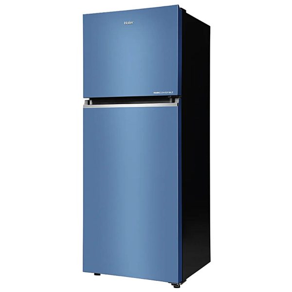 Haier HRF-3782BGI-P, 328 Litre 2 Star Double Door Refrigerator, 1 Hour Icing Technology & Magic Cooling, 10-in-1 Convertible, Green IONX