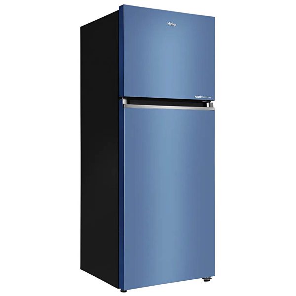 Haier HRF-3782BGI-P, 328 Litre 2 Star Double Door Refrigerator, 1 Hour Icing Technology & Magic Cooling, 10-in-1 Convertible, Green IONX