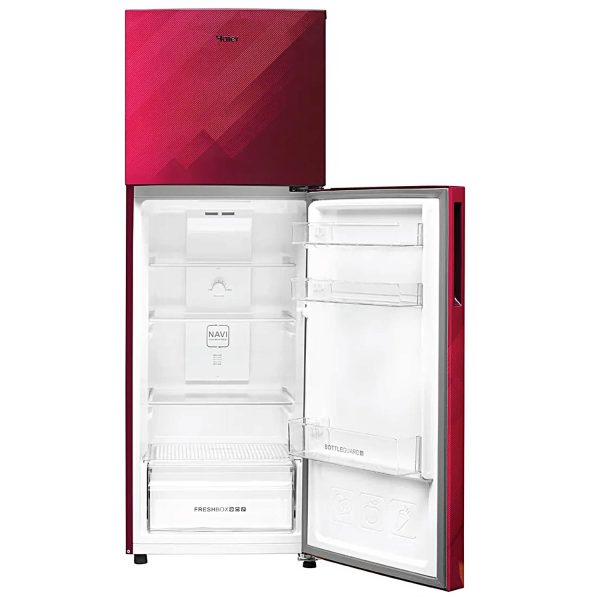 Haier 240 L, 2 Star, Line Drawing Finish Top Mounted Frost Free Refrigerator REF HRF-2902CRD-P