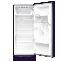 Haier 190 L, 5 Star, Marine Rose Finish Direct Cool Single Door Refrigerator with Base Drawer REF HRD-2105PMR-P