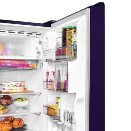 Haier 190 L, 5 Star, Marine Rose Finish Direct Cool Single Door Refrigerator with Base Drawer REF HRD-2105PMR-P