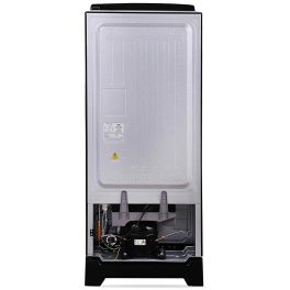 Haier 190 L, 5 Star, Black Opal Finish Direct Cool Single Door Refrigerator with Base Drawer REF HRD-2105PKO-P
