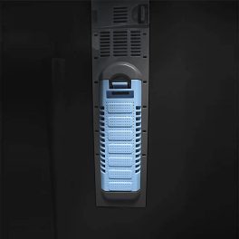 Haier 10 kg 5 Star Toughened Glass & Vortex pulsator Semi Automatic Top Load (HTW100-178BKN,Black)