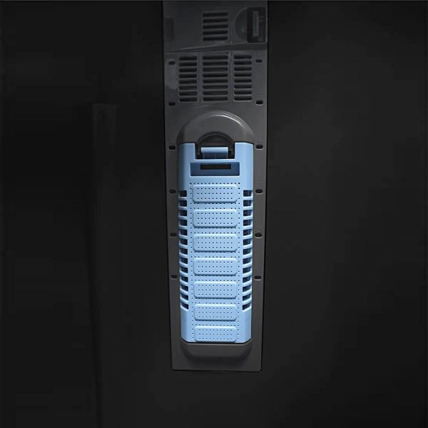 Haier 10 kg 5 Star Toughened Glass & Vortex pulsator Semi Automatic Top Load (HTW100-178BKN,Black)
