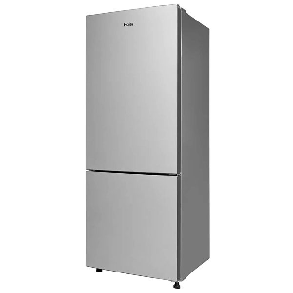 Haier 300 L, 2 Star, Twin Inverter Technology, Frost Free Double Door Bottom Mount Refrigerator (HRB-3502BS-P, Brushline Silver)