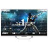 Haier 43Q6, 43 inch (109 cm) QLED 4K Smart Google TV with Hands Free Voice Control, Dolby Atmos and Metal Bezeless Design, Grey