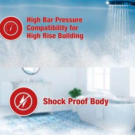 Kenstar INSTE 5.9 L, Free Pipe, 3000-Watts Powerful Heating, Electric Instant Water Heater (Geyser) High Grade SS Tank with Advanced 4 Level Safety Rust-Proof, White & Green