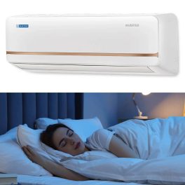 BlueStar IE312PNU, 1 Ton 3 Star Inverter Split AC with 5-in-1 Convertible, 4 Way Swing and I-Self Clean Technology, White
