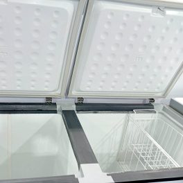 Icemake IFC525 DD, 495 Litre 2 In 1 Convertible Double Door Combi (Freezer & Cooler), Auto Defrost, White