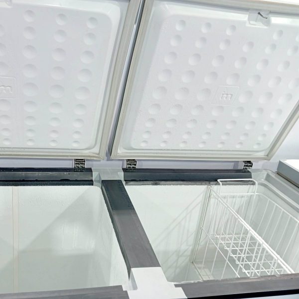 Icemake IFC525 DD, 495 Litre 2 In 1 Convertible Double Door Combi (Freezer & Cooler), Auto Defrost, White