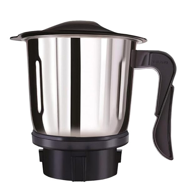 V-Guard Invidia, 750 Watt 3 Jar Mixer Grinder with Vortex Flow Technology, 20000 RPM and 5 Year Motor Warranty, Black