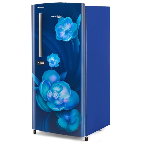 Voltas Beko RDC208DS0ABE0M0000GD, 175 Liter 2 Star Direct Cool Single Door Refrigerator, Aria Blue