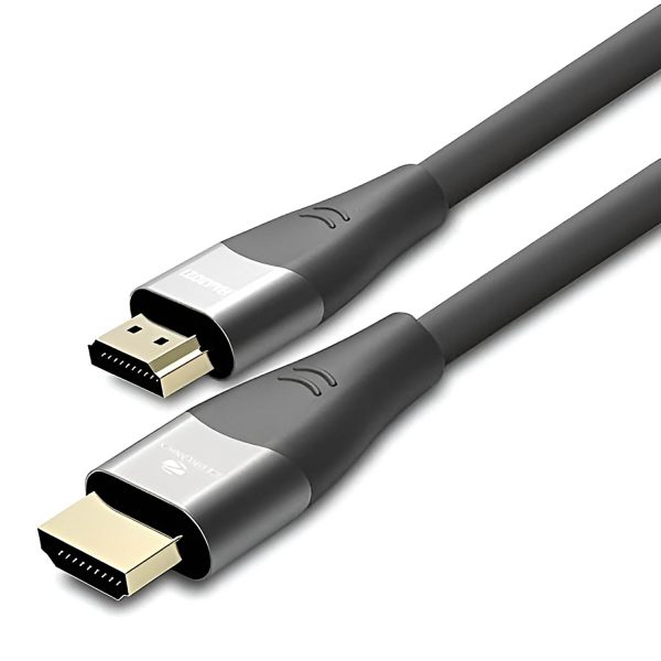 Portronics 2059 K-Sync, 4K 60Hz HDMI to HDMI Cable, 5M Length with Support eARC and Compatible with Smart HDTV, Laptop, Monitor, Projector, eARC enable Soundbar, Black