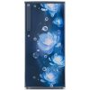 Akai AKDD2101-PCFB, 190 (L) 1 Star Direct Cool Single Door Refrigerator – Manual Defrost, Compact Home Fridge with LED Light, Crisper, R600a Gas, Glossier Blue
