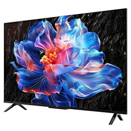 TCL 43P6K, 108 cm (43 inch) 4K Ultra HD LED Smart Google TV with Google Voice Assistant, Black