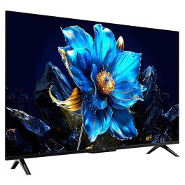 TCL 65P7K-UK, 165.1cm (65 inch) QLED 4K Ultra HD HDR Google TV (Google Assistant, BBC iPlayer, Dolby Atmos, Dolby Vision, HDR10+, 120Hz Game Accelerator, Motion Clarity, Black