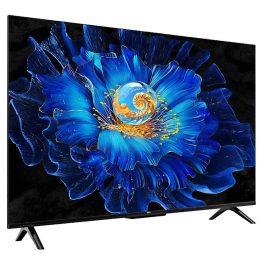 TCL 55C6KS, Premium QD-Mini QLED TV, 139cm (55 inch) QLED 4K Ultra HD HDR Google TV (Google Assistant, BBC iPlayer, Dolby Atmos, Dolby Vision, HDR10+, 120Hz Game Accelerator, DTS Virtual X, Motion Clarity, Black