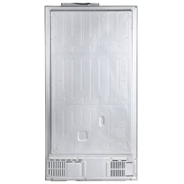 Haier HRT-683KWG, 598 Litre 3 Door Side-by-Side Refrigerator with 83% Convertible Fridge Space, Inverter and Smart Connectivity, Black White Glass