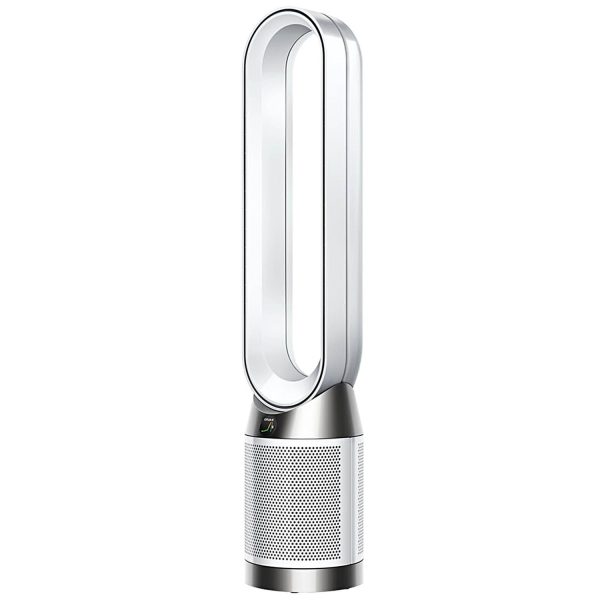 Dyson TP10 IN Air Purifier, Covers 600 Sq. Ft Advanced HEPA H13 filtrationRemoves 99.95% of allergens & pollutants as small as PM 0.1, Remote Control, White