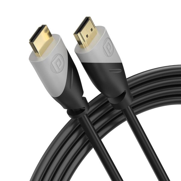 Portronics 2058 K-Sync, 4K 60Hz HDMI to HDMI Cable, 3M Length with Support eARC and Compatible with Smart HDTV, Laptop, Monitor, Projector, eARC enable Soundbar, Black
