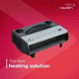 V-Guard RH2HC 2100, convenience Fan Room Heater, Overheating protection with low-noise operation, Black