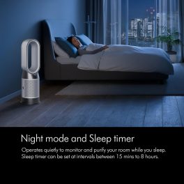 Dyson HP10, Hot+Cool Air Purifier Covering Up-To 850 Square Feet with Advanced HEPA H13, 3 Stage Filtration, Night Mode and Remote Controlled, White