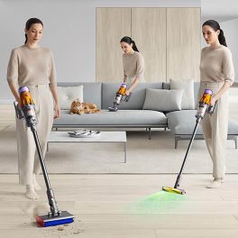 Dyson V12S Detect Slim Submarine Wet And Dry 1200 watts Vacuum Cleaner, Hepa Filter, 1 Count, 350Ml, Yellow