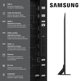 Samsung 55QN90F, (138cm) 55-Inch Class Neo Series, Vision AI, Mini LED Smart TV (2025 Model) Neo Quantum HDR+, Object Tracking Sound+ w/Dolby Atmos, Glare Free, Gaming Hub, Alexa Built-in, Black