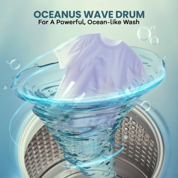 Haier HWM70-306S8, 7 kg 5 Star Ultra air fresh, NZP, Oceanus Wave pulsator, Quick wash Fully Automatic Top Load Machine, Dark Jade Silver
