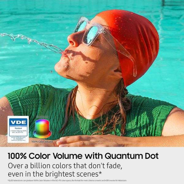 Samsung 55Q8F, (138cm) 55 Inch Class QLED 4K UHD Smart TV (2025 Model) Q4 AI Processor, 100% Color Volume with Quantum Dot, AirSlim Design, Endless Free Content, Samsung Vision AI, Alexa Built-in, Black