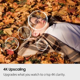 Samsung U8000F, (189cm) 75-Inch Class Crystal UHD 4K Smart TV (2025 Model) Endless Free Content, Crystal Processor 4K, Metal Stream Design, Knox Security, Alexa Built-in, Black