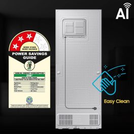 Samsung RT80F51C3B, 467 Liter 3 Star 5-in-1 Convertible, WiFi Enabled, Bespoke AI With Twin Cooling Frost Free Double Door Refrigerator, Digital Inverter, Black Glass