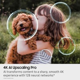 Samsung U8000F, (189cm) 75-Inch Class Crystal UHD 4K Smart TV (2025 Model) Endless Free Content, Crystal Processor 4K, Metal Stream Design, Knox Security, Alexa Built-in, Black