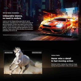 TCL 65P7K-UK, 165.1cm (65 inch) QLED 4K Ultra HD HDR Google TV (Google Assistant, BBC iPlayer, Dolby Atmos, Dolby Vision, HDR10+, 120Hz Game Accelerator, Motion Clarity, Black
