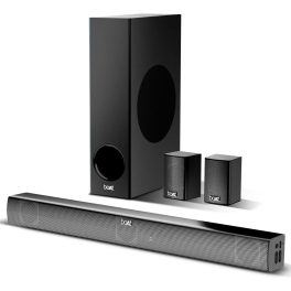 boAt Aavante Bar 2400 Pro, Bluetooth Soundbar with 5.1 Channel Surround Sound, Bluetooth v5.3, EQ Modes, Master Remote Control (Premium Black)