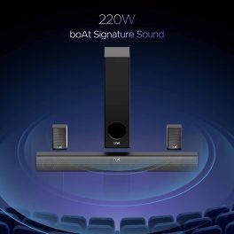 boAt Aavante Bar 2400 Pro, Bluetooth Soundbar with 5.1 Channel Surround Sound, Bluetooth v5.3, EQ Modes, Master Remote Control (Premium Black)